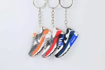 Sleutelhangers - 3 pack Nike Air Max 90 - Rubber - Voorkant