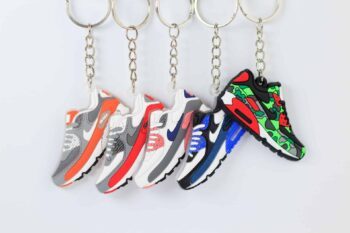 Sleutelhangers - 5 pack Nike Air Max 90 - Rubber - Voorkant