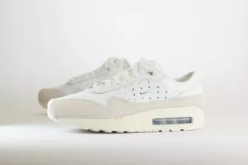 Nike Air Max 1 ’86 Jacquemus White (W) – Wit Heren/Dames/Unisex Sneakers – Leer/Suède - HM6690-100 – Zijkant