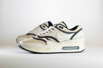 Nike Air Max 1 ’86 World Make Korea – Zwart/Wit Heren/Dames/Uniseks Sneakers – Leer - FN7652-030 – Zijkant