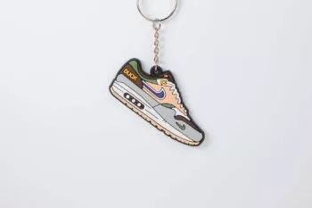 Sleutelhanger - Nike Air Max 1 Oregon Duck - Rubber - Voorkant