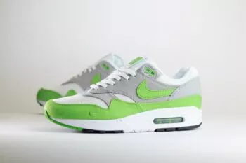 Nike Air Max 1 Patta 20th Anniversary Chlorophyll – Groen/Wit/Grijs Heren/Dames/Unisex Sneakers – Leer/Mesh/Canvas - HF1012-300 - Zijkant