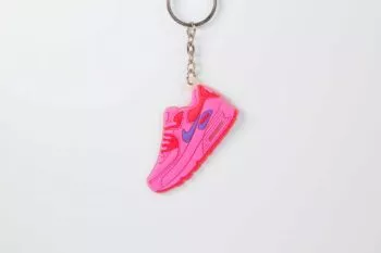 Sleutelhanger - Nike Air Max 90 Pink - Rubber - Voorkant