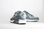 Nike Air Max 90 Cool Grey – Grijs/Wit – Heren/Dames/Unisex Sneakers - Leer/Mesh - HM0625-002 - Achterkant