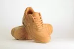 Nike Air Max 90 Premium Wheat – Beige/Bruin Heren/Dames/Unisex Sneakers - Nubuck/Suède - FZ5102-299 - Voorkant