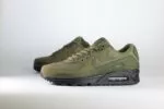 Nike Air Max 90 Reflective Swoosh Medium Olive – Olijf/Groen/Zwart – Heren/Dames/Unisex Sneakers - Leer/Mesh - HQ3828-200 - Zijkant