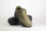 Nike Air Max 90 Reflective Swoosh Medium Olive – Olijf/Groen/Zwart – Heren/Dames/Unisex Sneakers - Leer/Mesh - HQ3828-200 - Voorkant